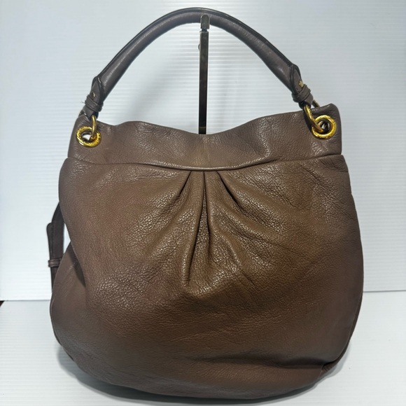 Marc Jacobs Classic Q Hiller Tan Leather Hobo Bag - Picture 9 of 13